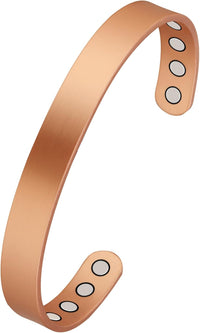Pure Copper Bracelet, Effective Magnetic Copper Bracelet for Men and Women, 3500 Gauss Magnets