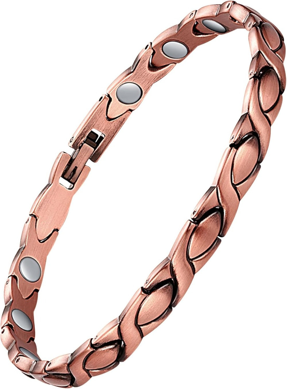 99.99% Pure Copper Ankle Bracelet for Women, Ultra Strength Magnetic Ankle Bracelets for Women with Adjust Tool